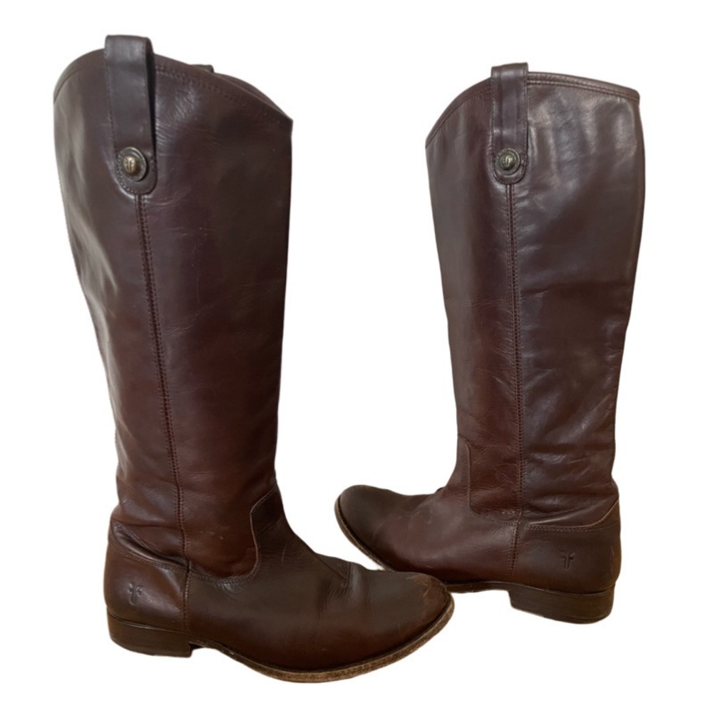 Frye Melissa Button Riding Boots Size 9